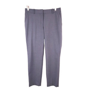 Theory 4 Womens Career‎ Dress Pants Small Modern Trouser Lightweight Wool Gray